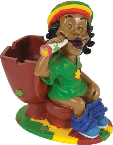 Jamaican Poly Resin Ashtray, Assorted Styles - Alternative pods | Online Vape & Smoke Shop