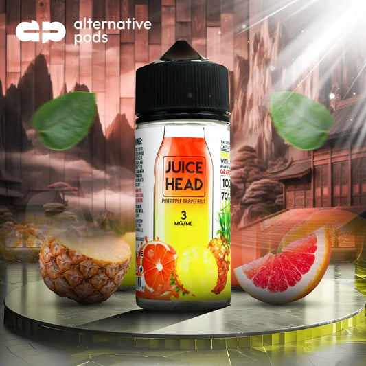 Juice Head E-Liquid 100ML Juice Head - Pineapple Grapefruit 