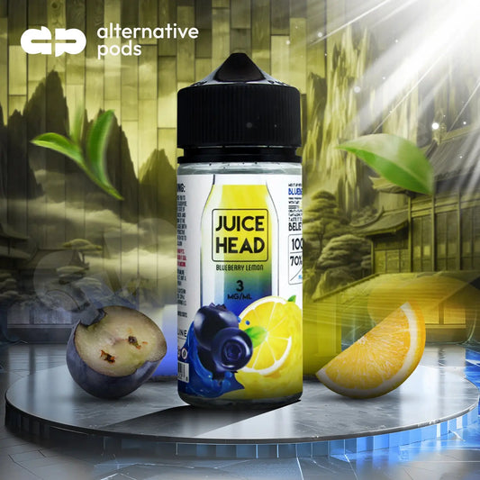 Juice Head E-Liquid 100ML Juice Head - Blueberry Lemon 