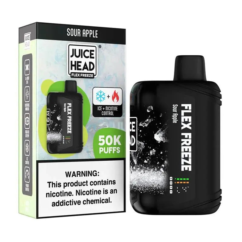 Juice Head Flex Freeze 50K - Sour Apple 