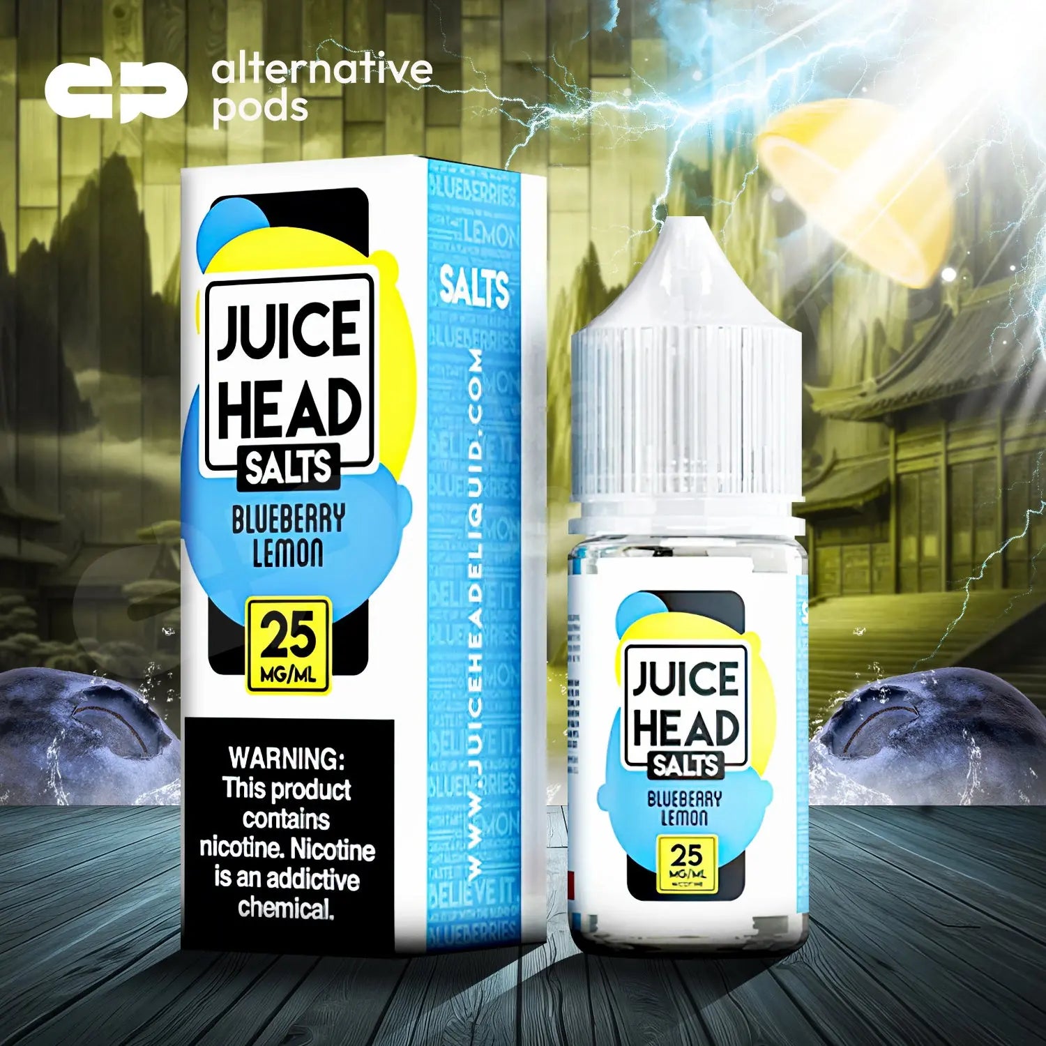 Juice Head Nicotine Salt E-Liquid 30ML - Alternative pods | Online Vape & Smoke Shop