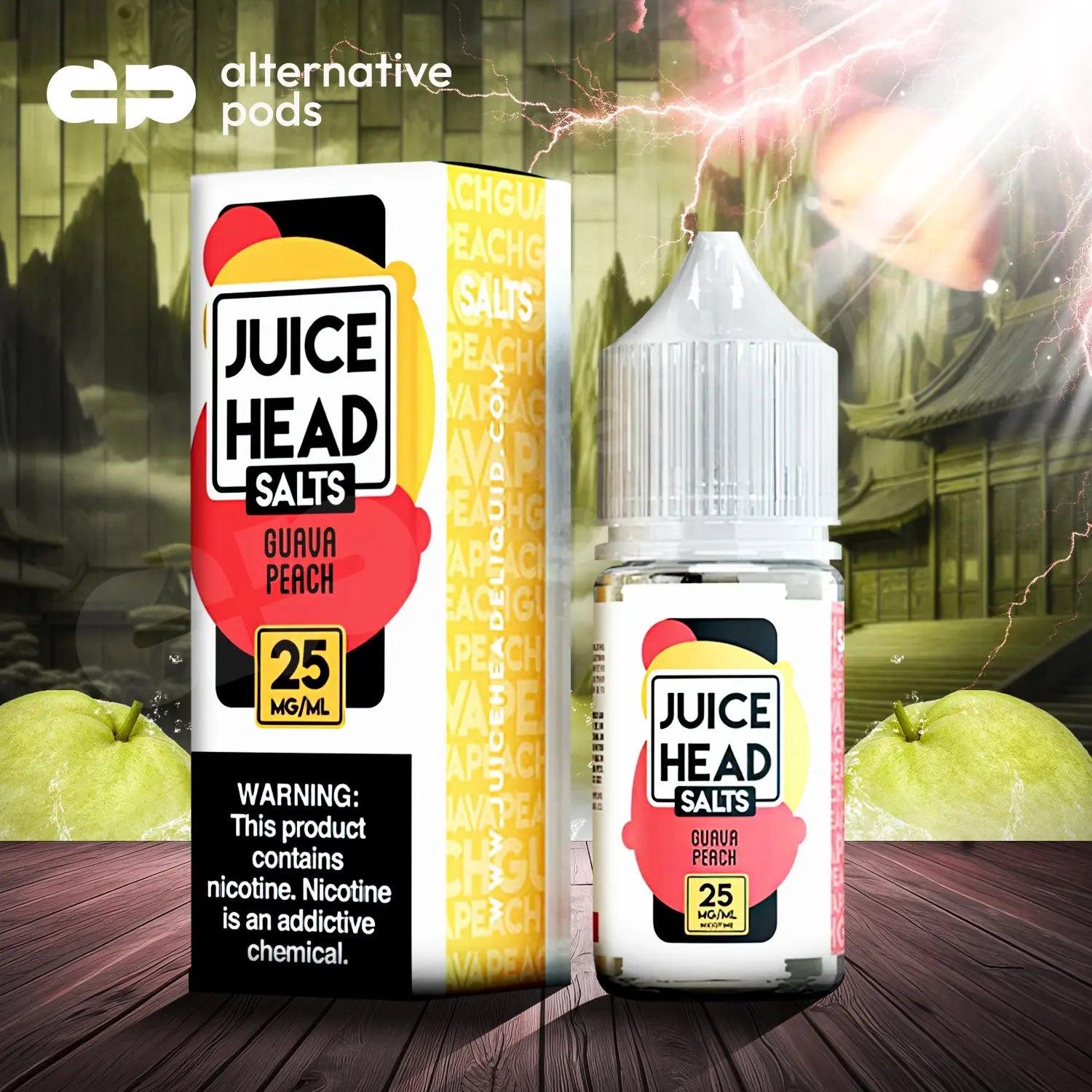 Juice Head Nicotine Salt E-Liquid 30ML - Alternative pods | Online Vape & Smoke Shop