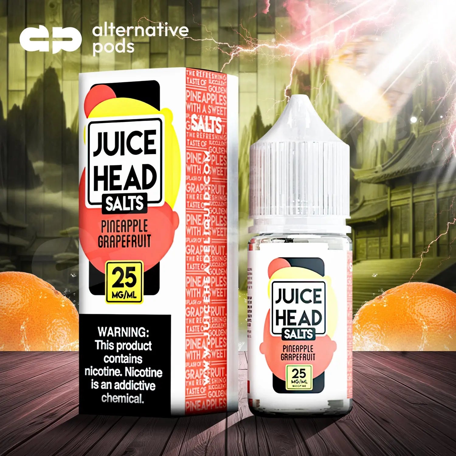 Juice Head Nicotine Salt E-Liquid 30ML - Alternative pods | Online Vape & Smoke Shop