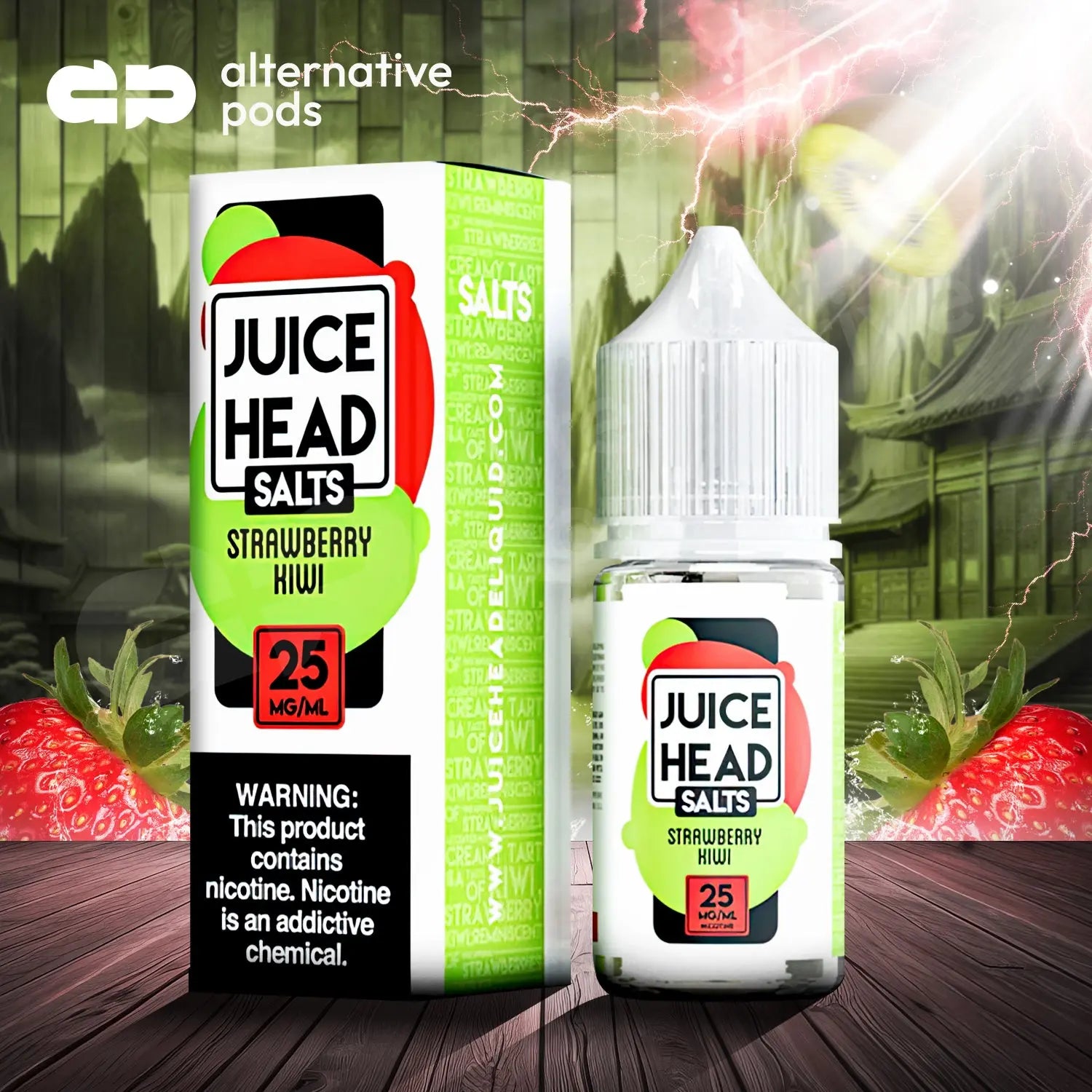 Juice Head Nicotine Salt E-Liquid 30ML - Alternative pods | Online Vape & Smoke Shop