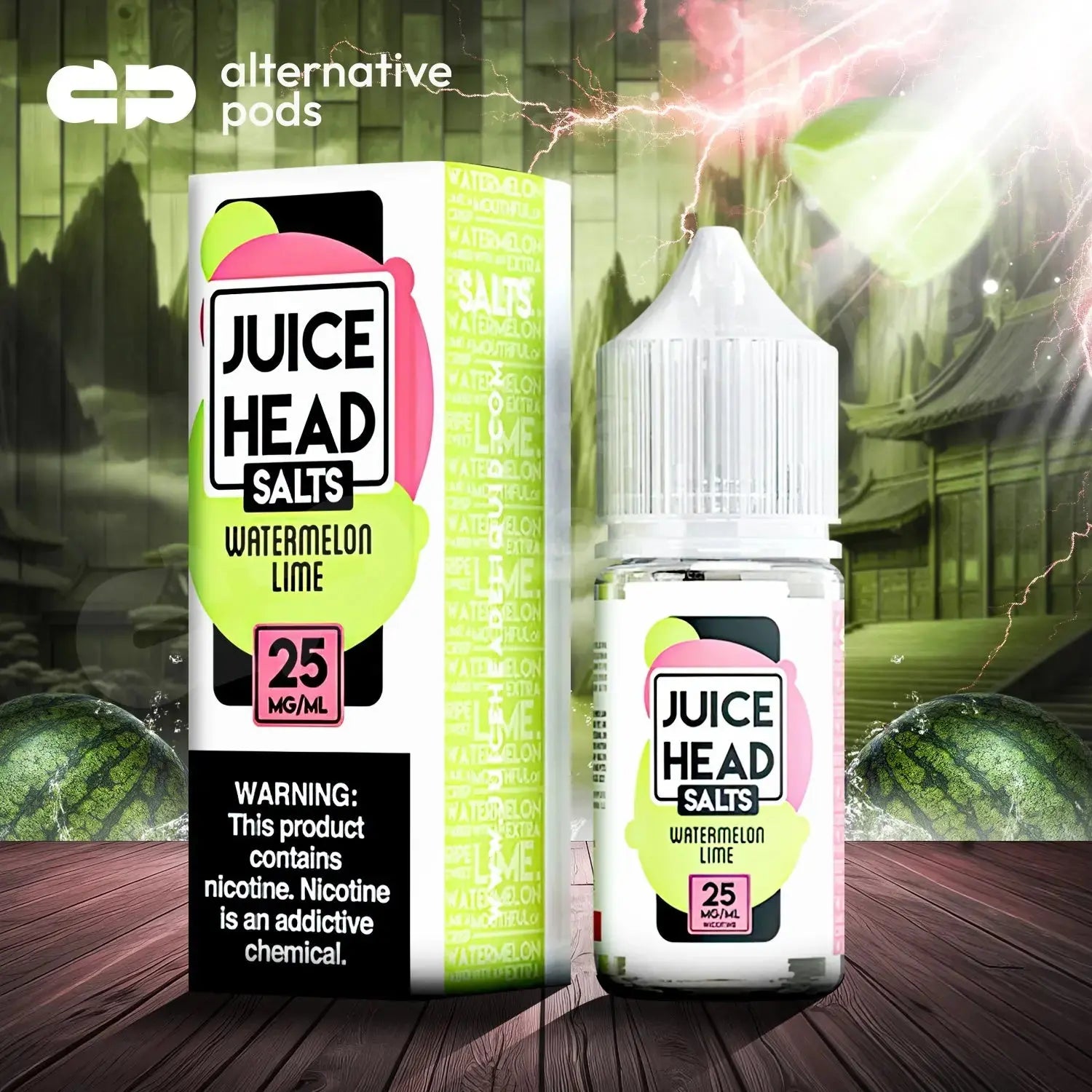 Juice Head Nicotine Salt E-Liquid 30ML - Alternative pods | Online Vape & Smoke Shop