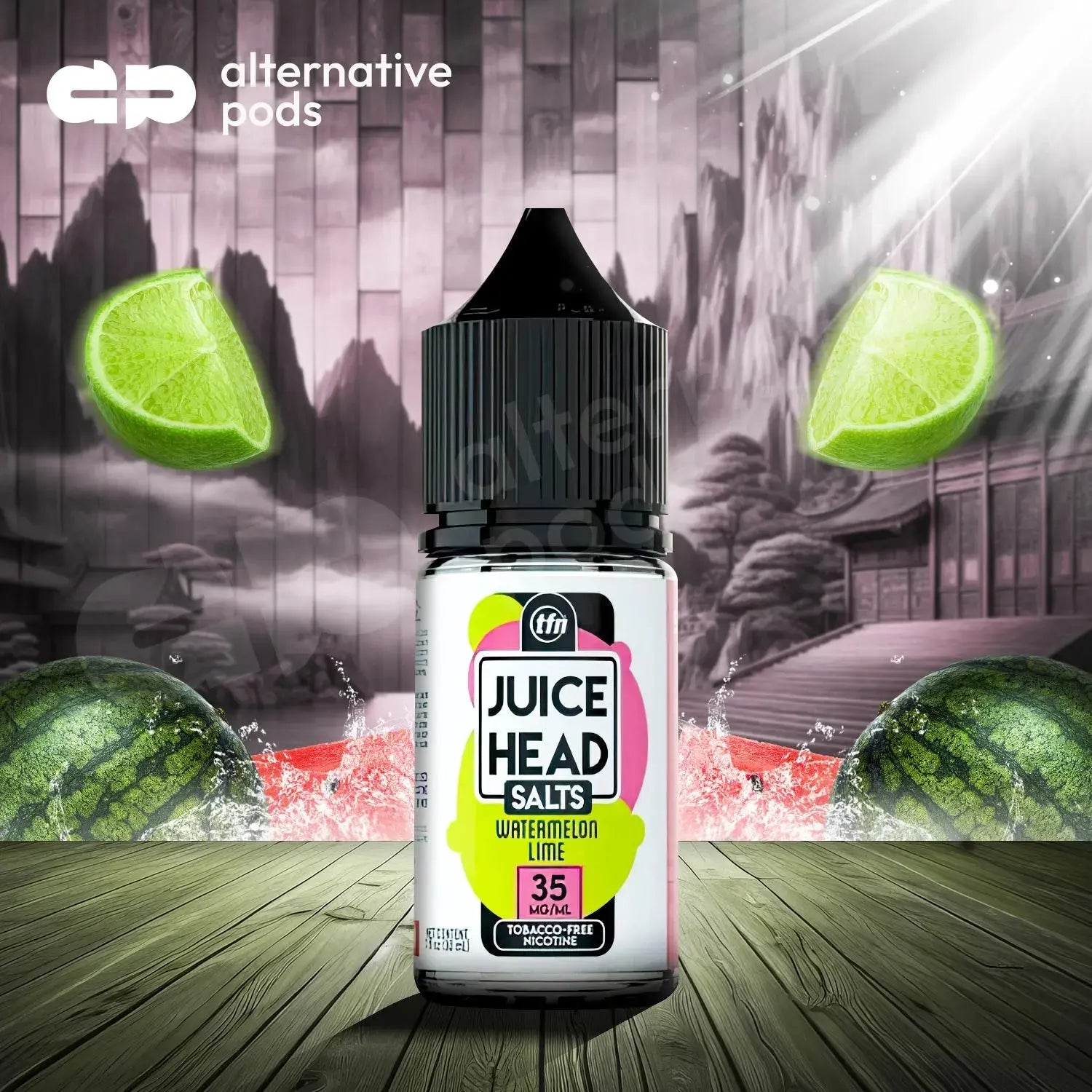 Juice Head Salts Tobacco Free Nicotine Salt E-Liquid 30ML - Alternative pods | Online Vape & Smoke Shop