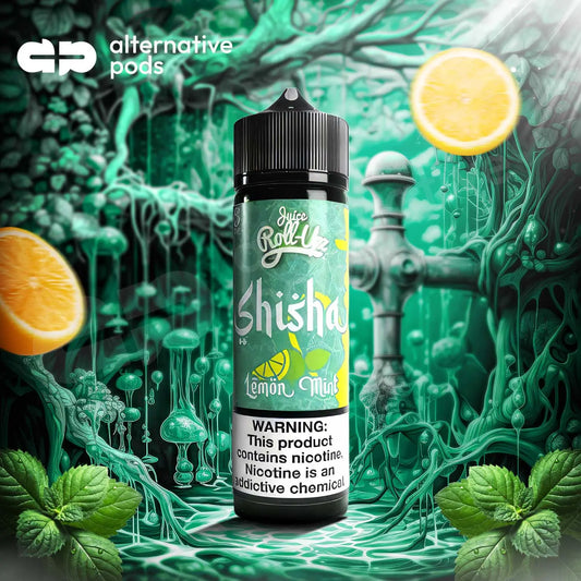 Juice Roll-Upz Shisha E-Liquid 60ML - Lemon Mint 