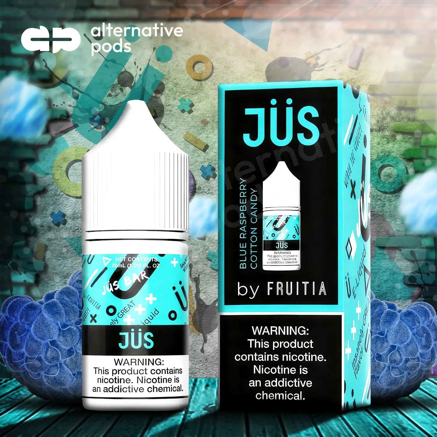 Jus By Fruitia Nicotine Salt E-Liquid 30ML - Alternative pods | Online Vape & Smoke Shop