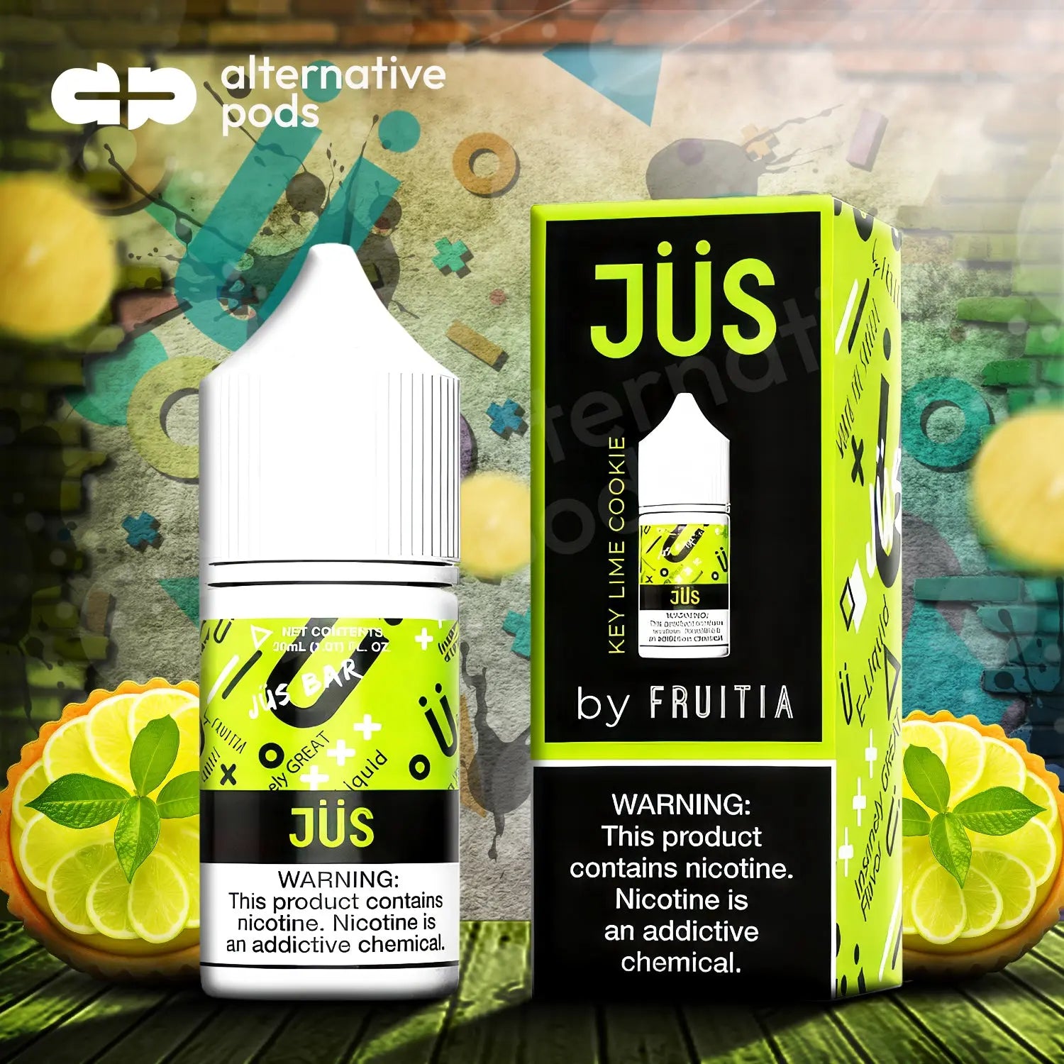 Jus By Fruitia Nicotine Salt E-Liquid 30ML - Alternative pods | Online Vape & Smoke Shop