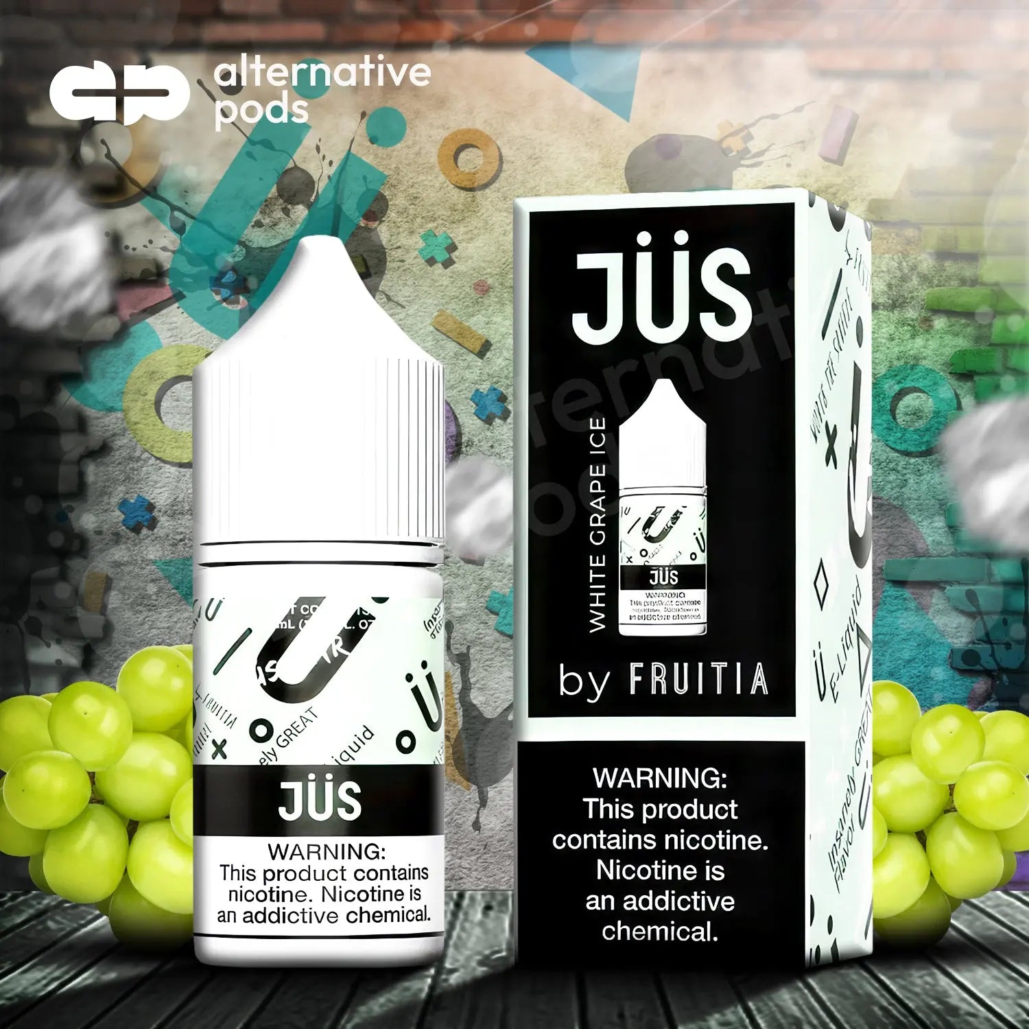 Jus By Fruitia Nicotine Salt E-Liquid 30ML - Alternative pods | Online Vape & Smoke Shop
