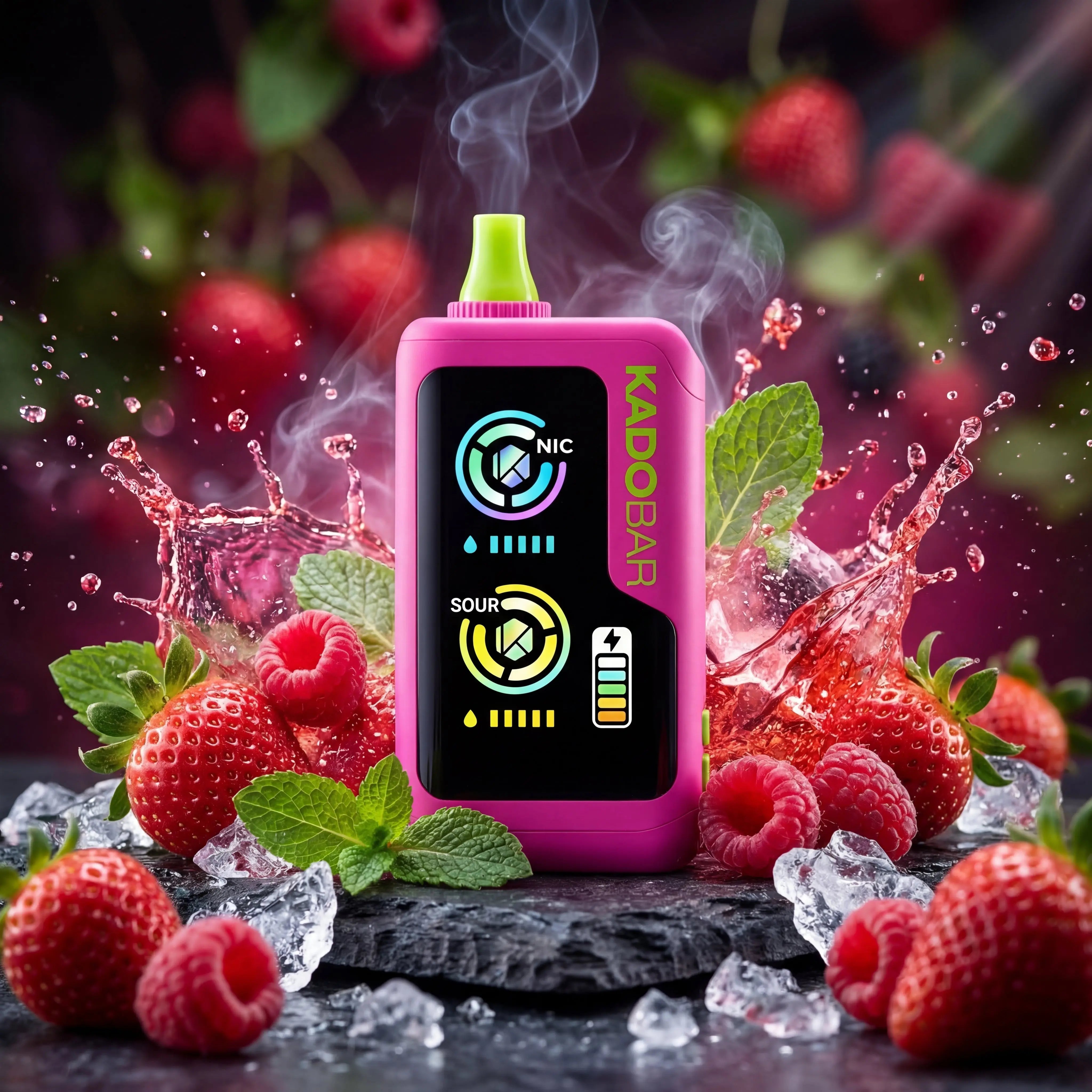 Kado Bar Sour + Nic Control 5% 40K Disposable Vape Kado Bar Sour + Nic Control 5% 40K Disposable Vape