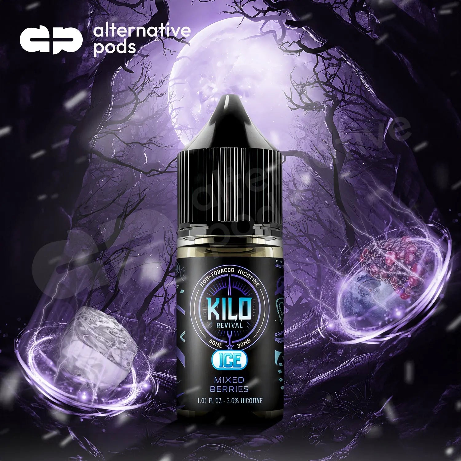 KILO Revival ICE Synthetic Nicotine Salt E-Liquid 30ML - Alternative pods | Online Vape & Smoke Shop