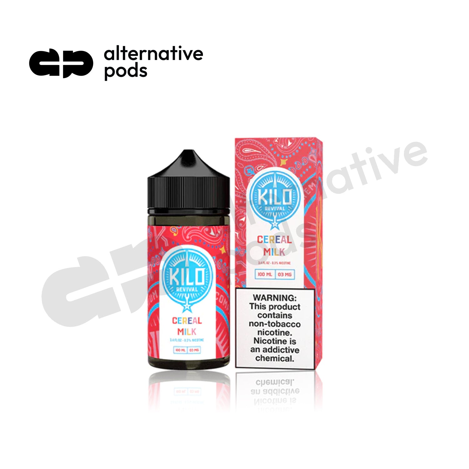 KILO Revival Synthetic Nicotine E-Liquid 100ML - Online Vape Shop | Alternative pods | Affordable Vapor Store | Vape Disposables