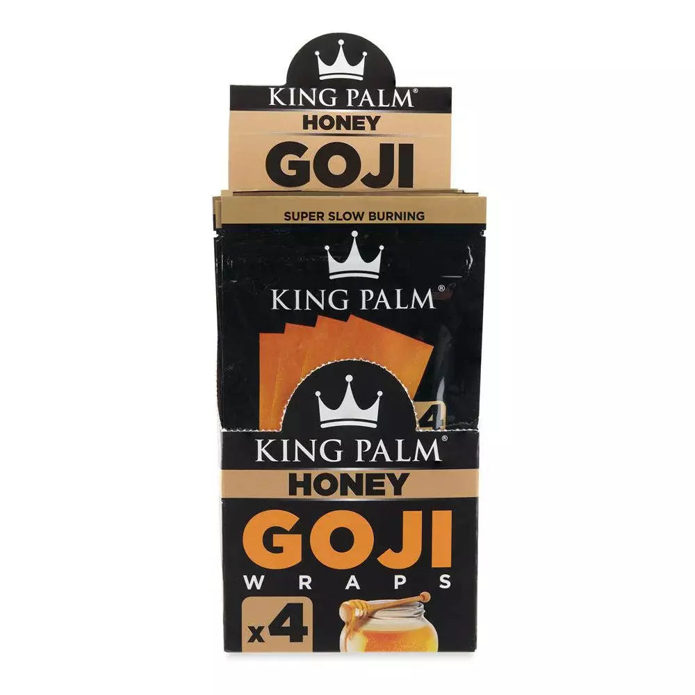 King Palm 4pk Goji Wraps Honey