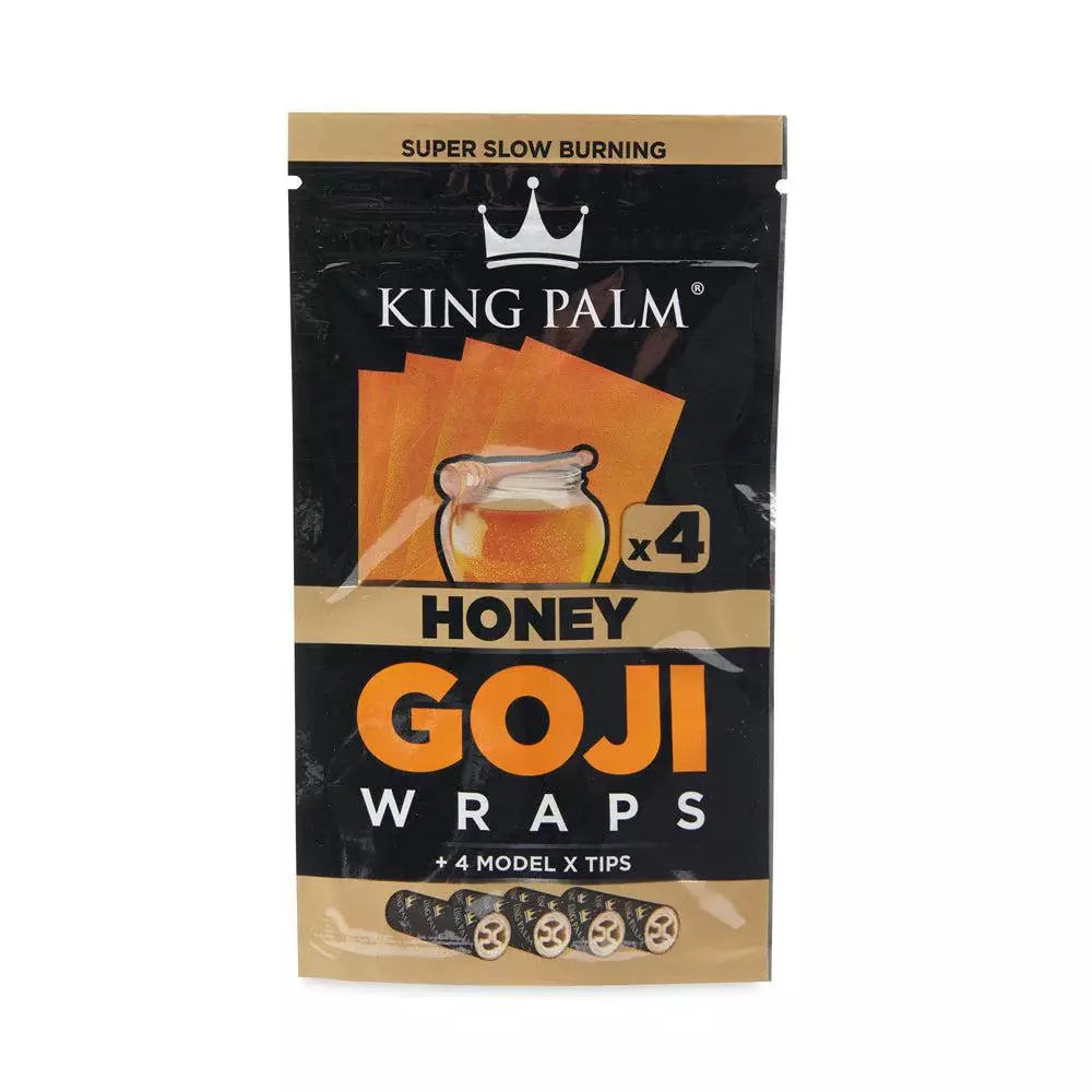 King Palm 4pk Goji Wraps Honey