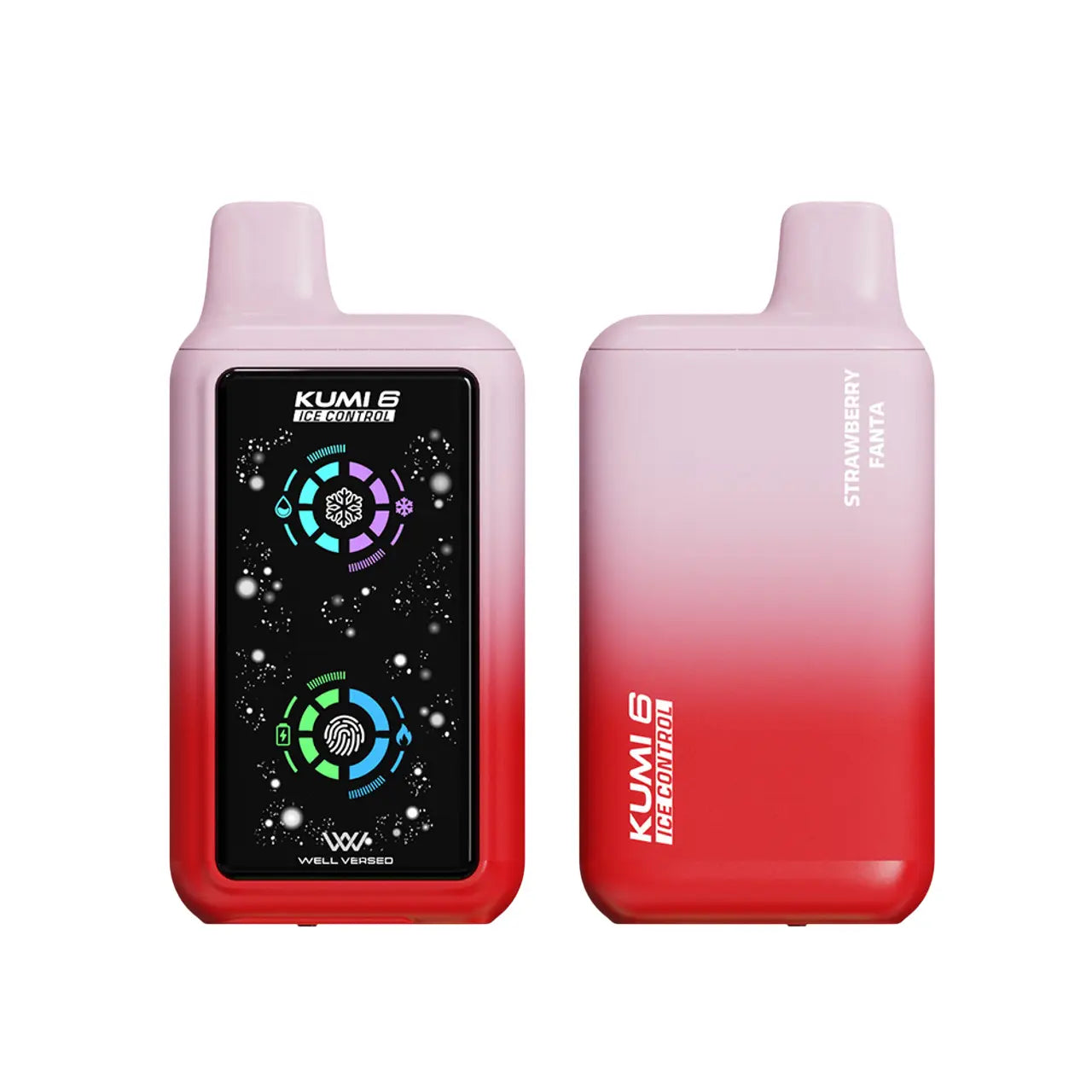 KUMI 6 Ice Control 40K - Strawberry Fanta 