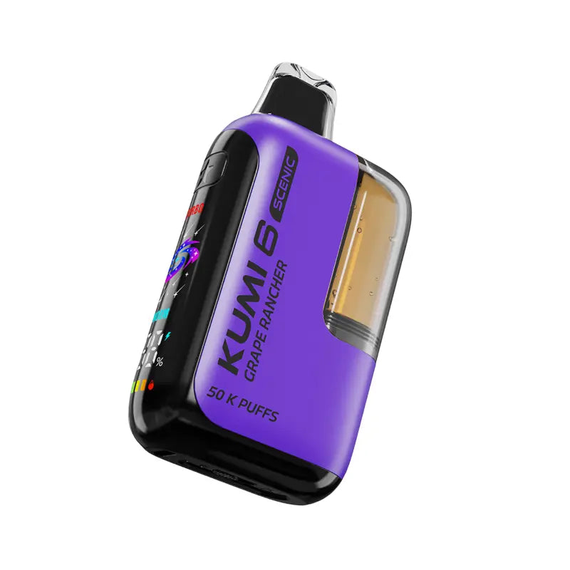 KUMI 6 Scenic 50K Disposable - Grape Rancher 