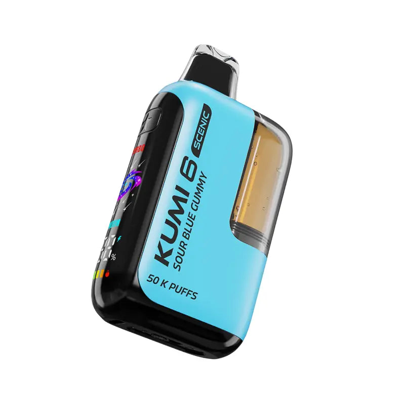 KUMI 6 Scenic 50K Disposable - Sour Blue Gummy 