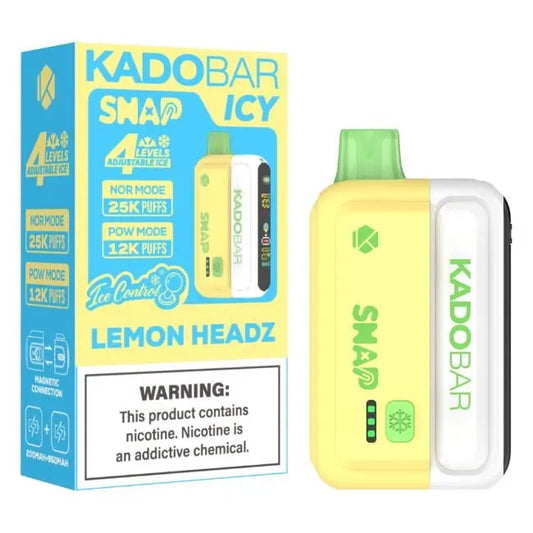 Kado Bar SNAP 25K Disposable Pod Kit - Lemon Headz 
