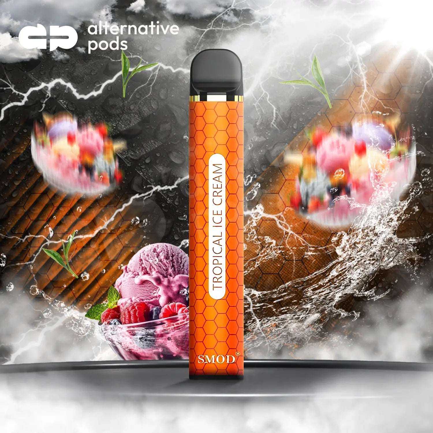 KangVape SMOD Stick Plus Disposable Vape - Tropical Ice Cream 