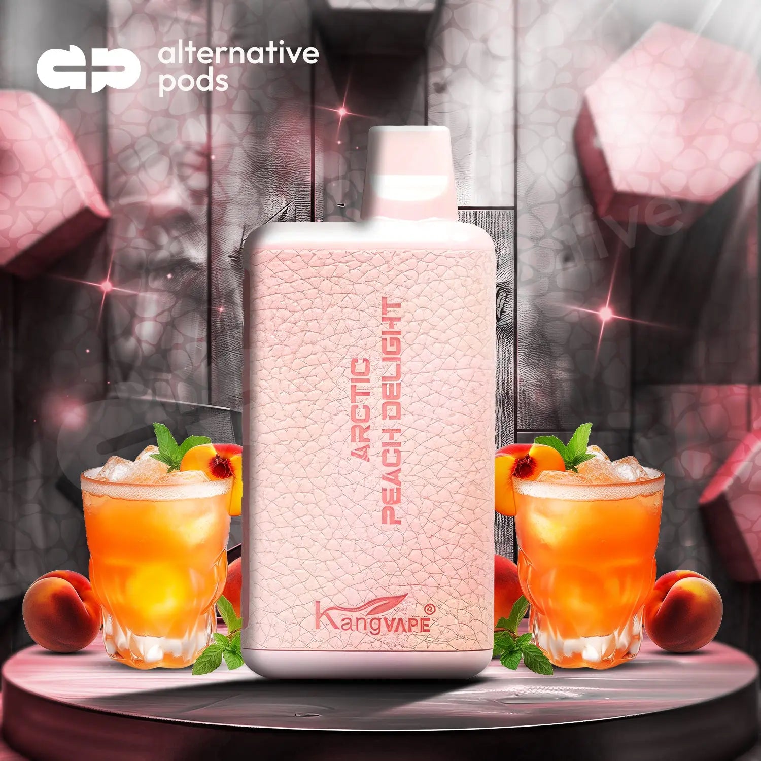 Kangvape Onee Pro 5000 Puffs Disposable Vape - Arctic Peach Delight 