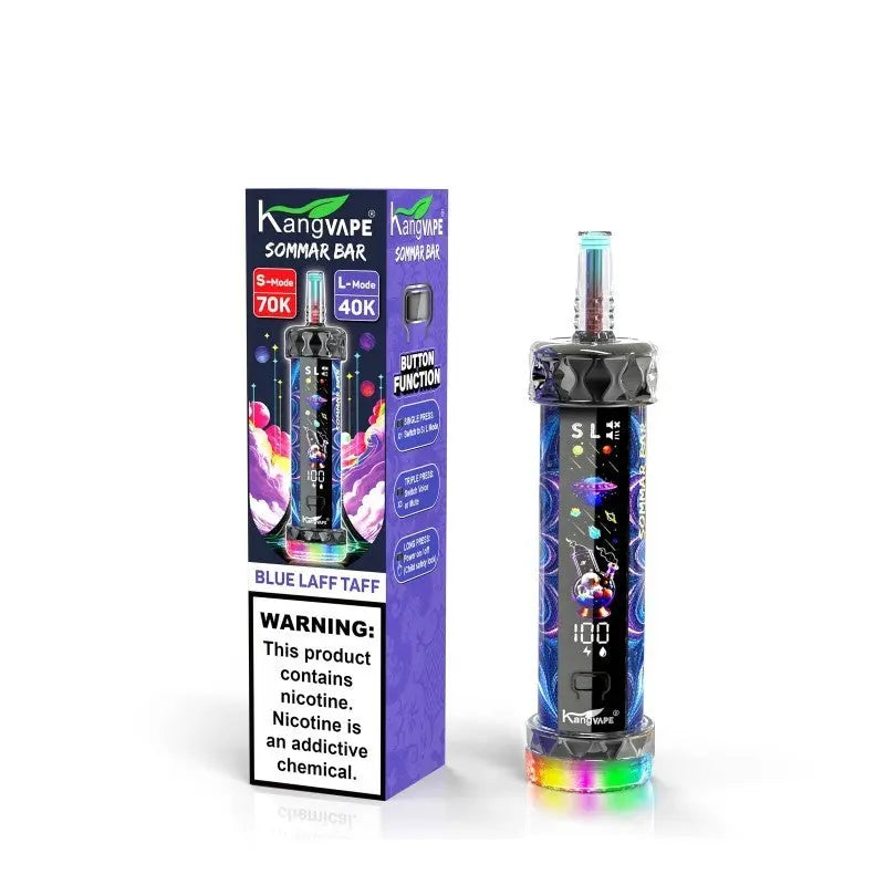 Kangvape Sommar Bar E-Hookah 70K - Blue Laff Taff 