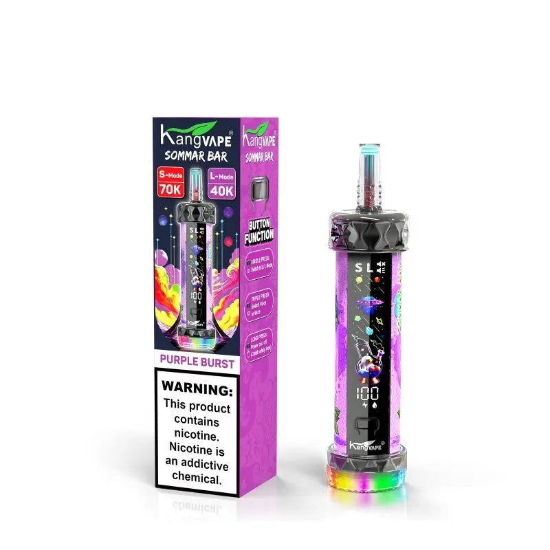 Kangvape Sommar Bar E-Hookah 70K - Purple Burst 