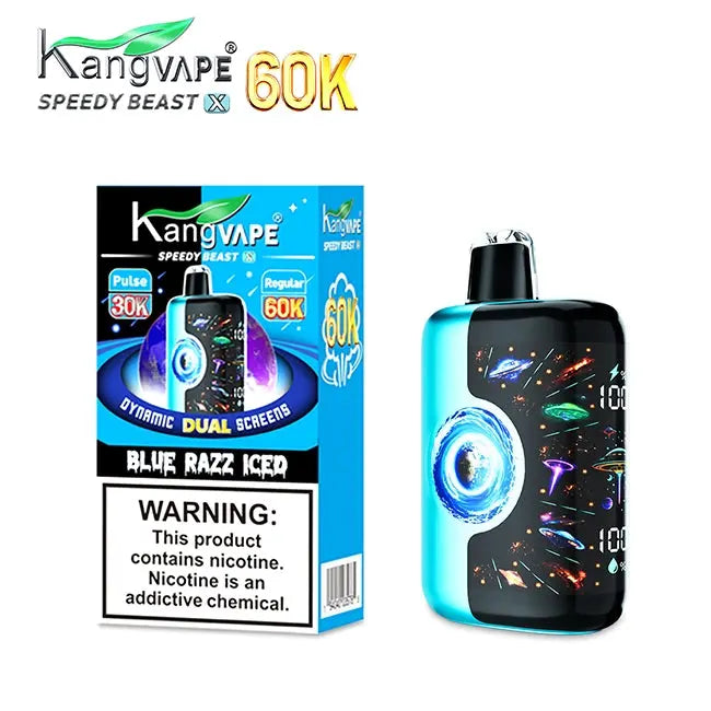Kangvape Speedy Beast X 60K - Blue Razz Iced 