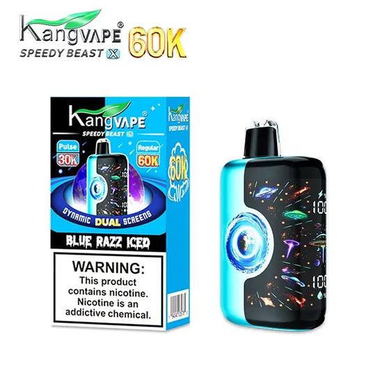 Kangvape Speedy Beast X 60K - Blue Razz Iced 