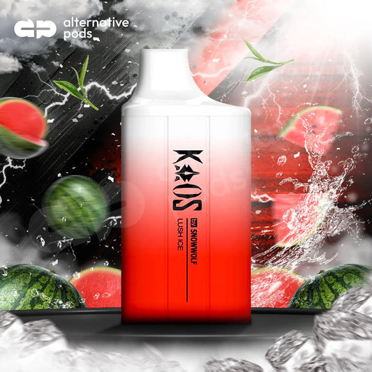 Kaos by SnowWolf 6000 Puffs Disposable Vape - Lush Ice 
