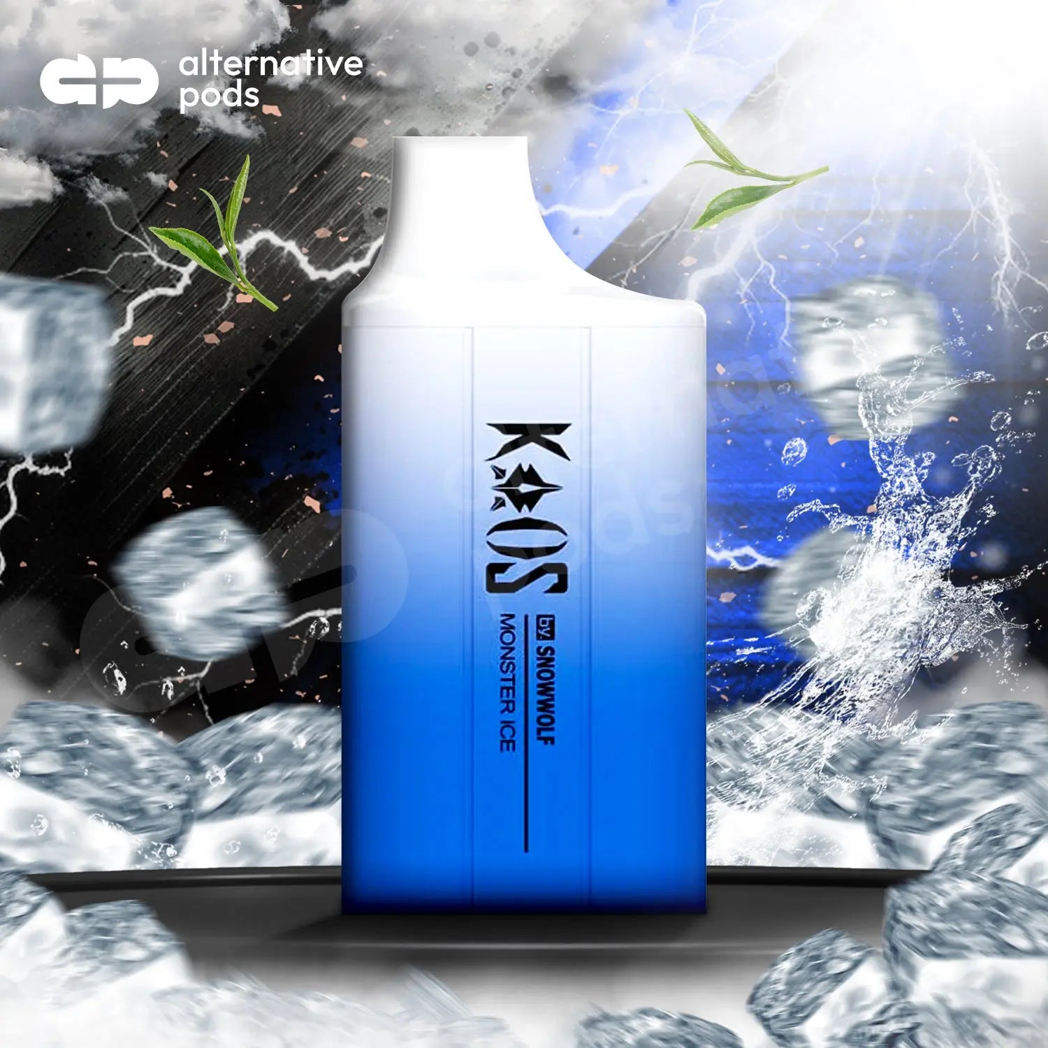 Kaos by SnowWolf 6000 Puffs Disposable Vape - Monster Ice 