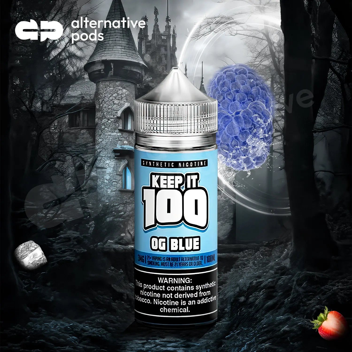 Keep It 100 Synthetic Nicotine Salt E-Liquid 30ML - Alternative pods | Online Vape & Smoke Shop