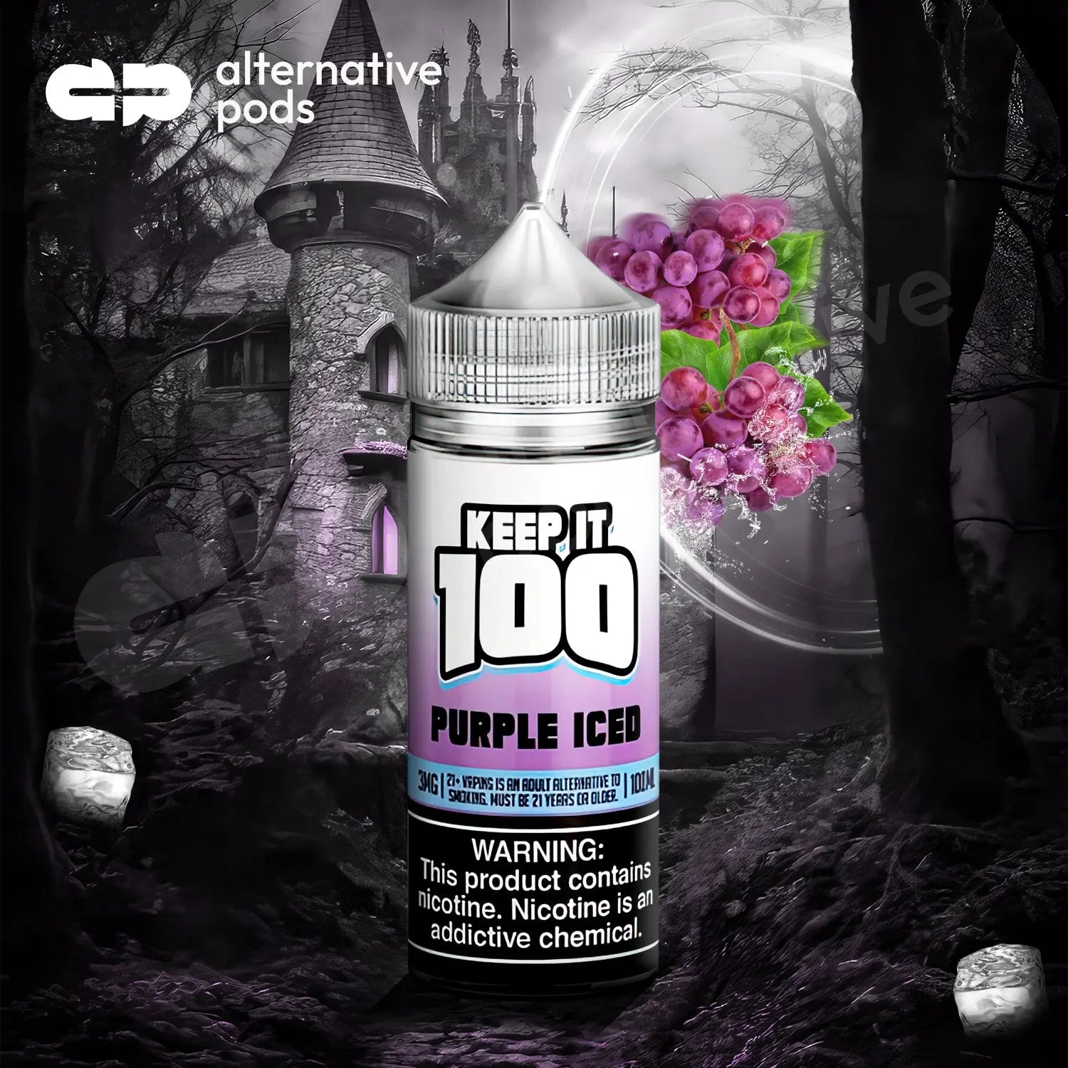 Keep It 100 Synthetic Nicotine Salt E-Liquid 30ML - Alternative pods | Online Vape & Smoke Shop