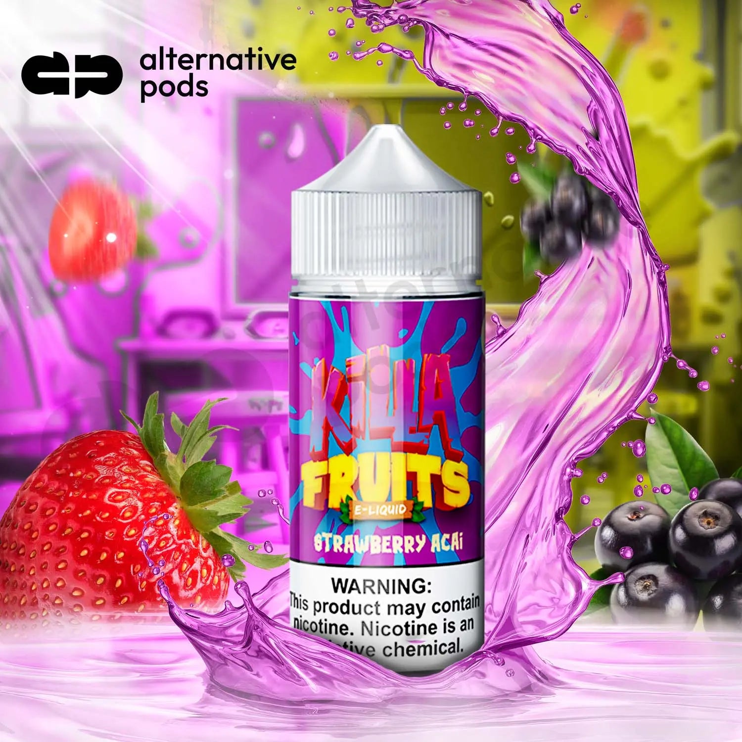 Killa Fruits E-Liquid 100ML Killa Fruits