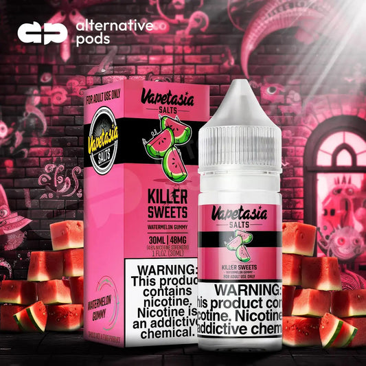 Killer Sweets By Vapetasia Salts Synthetic Nicotine Salt E-Liquid 30ML - Alternative pods | Online Vape & Smoke Shop