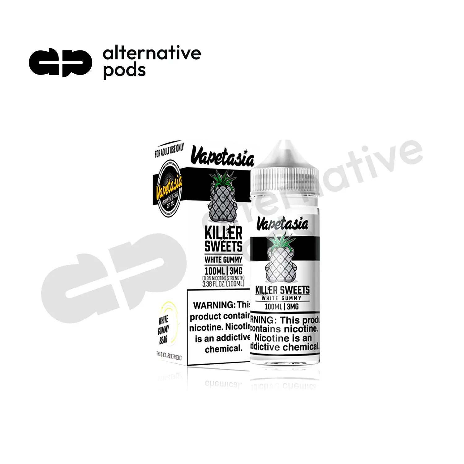 Killer Sweets By Vapetasia Synthetic Nicotine E-Liquid 100ML - Alternative pods | Online Vape & Smoke Shop