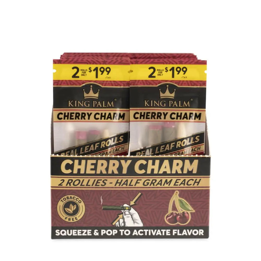 King Palm Cones - Rollie Cherry Charm - Alternative pods | Online Vape & Smoke Shop