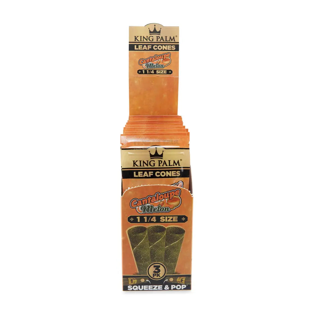 King Palm Flavored 3pk Leaf Cones  1 ¼ Size - Alternative pods | Online Vape & Smoke Shop