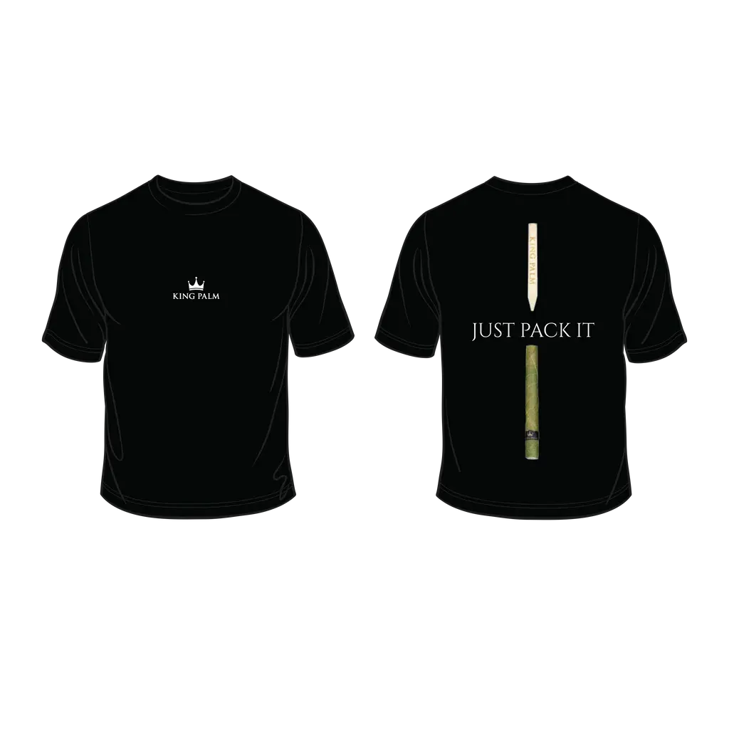 King Palm Just Pack It T-Shirt - Alternative pods | Online Vape & Smoke Shop