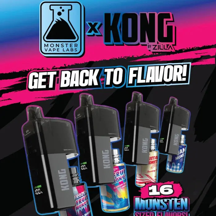 Kong by Zilla x Monster Vape Labs 50K Kong by Zilla x Monster Vape Labs 50K
