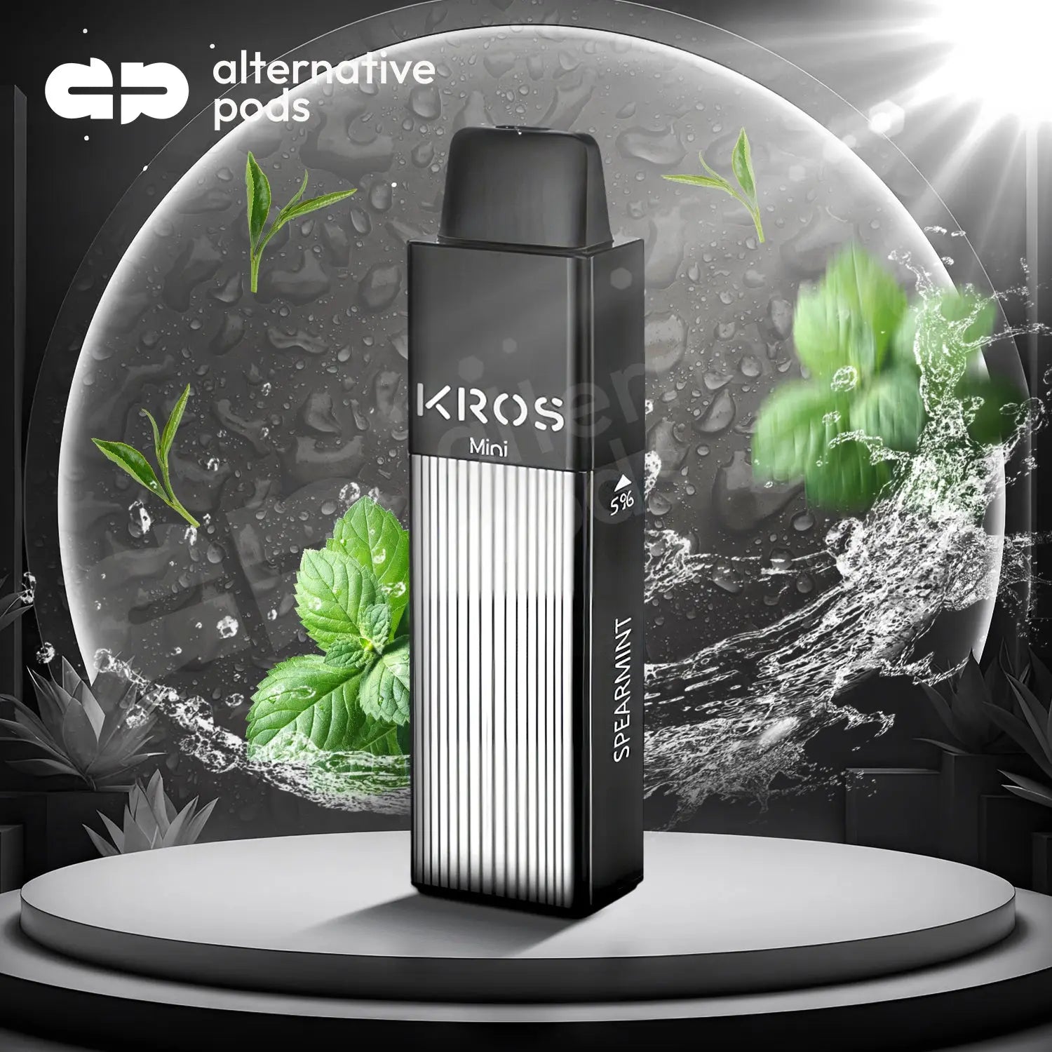 Kros Mini 4000 Puffs Disposable Vape - Spearmint 