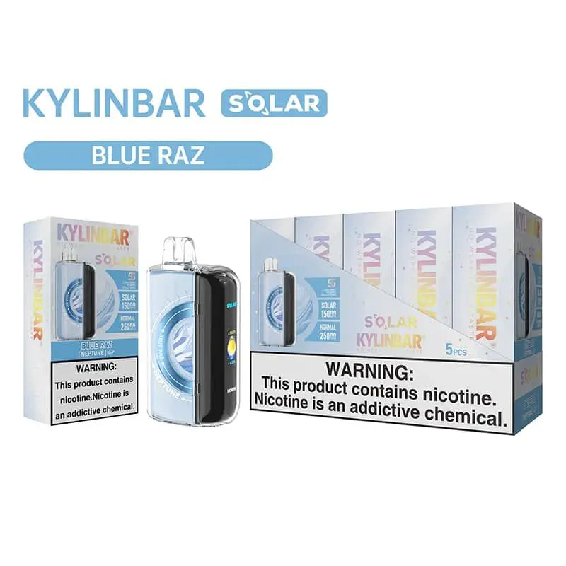 Kylin Bar Solar 25K - Blue Raz 