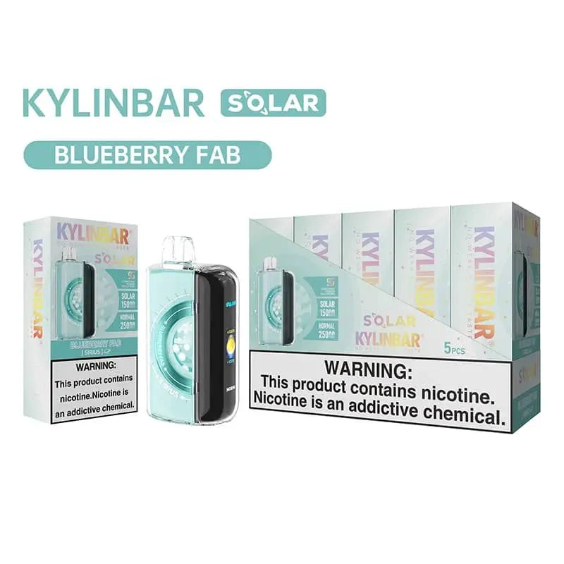 Kylin Bar Solar 25K - Blueberry Fab 