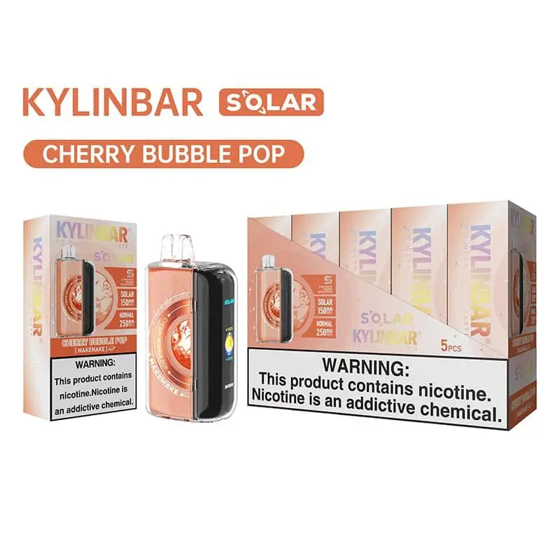 Kylin Bar Solar 25K - Cherry Bubble Pop 