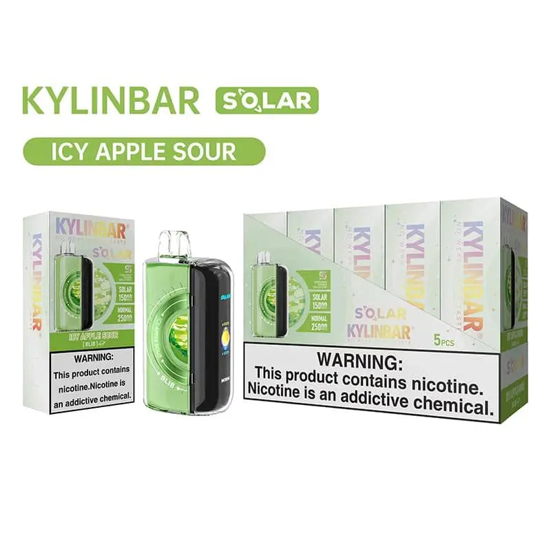 Kylin Bar Solar 25K - Icy pple Sour 