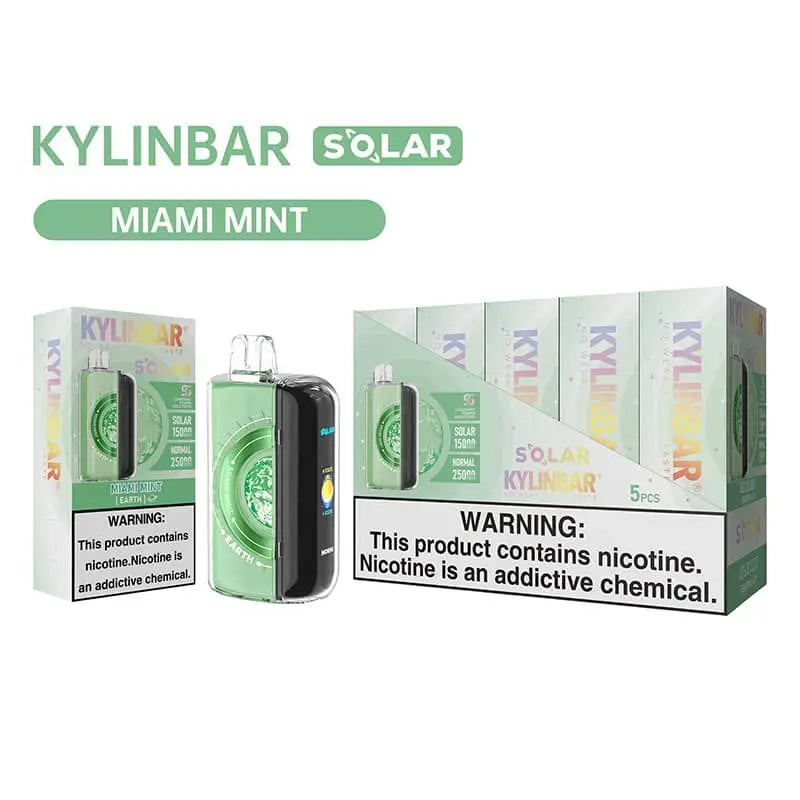 Kylin Bar Solar 25K - Miami Mint 