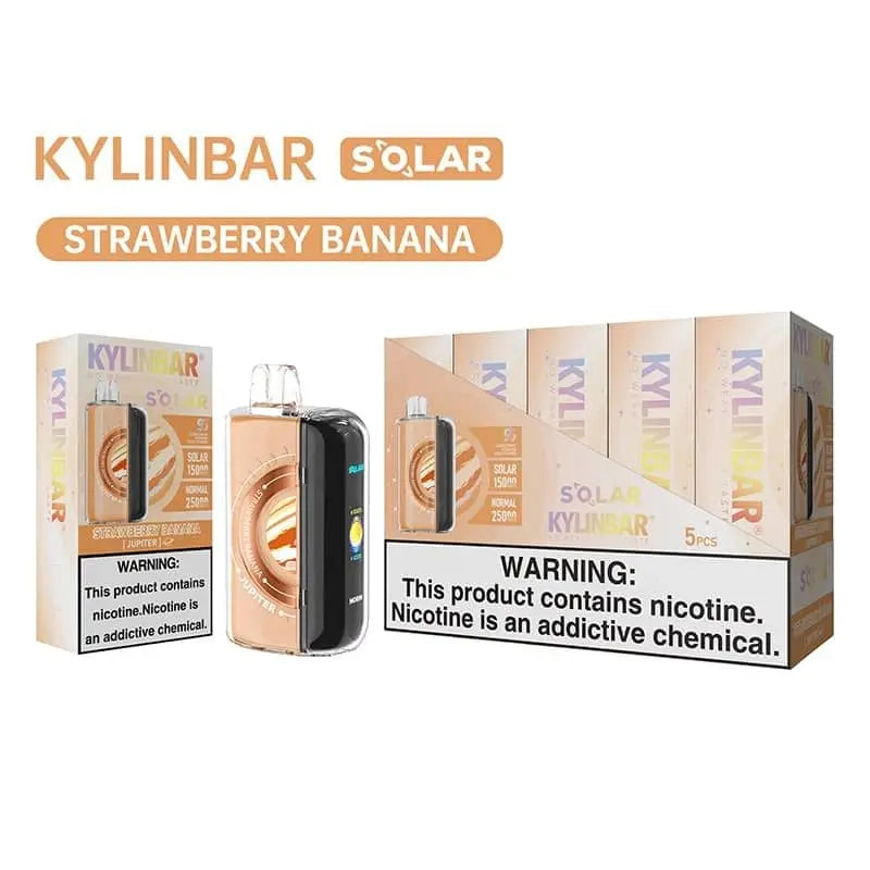 Kylin Bar Solar 25K - Strawberry Banana 