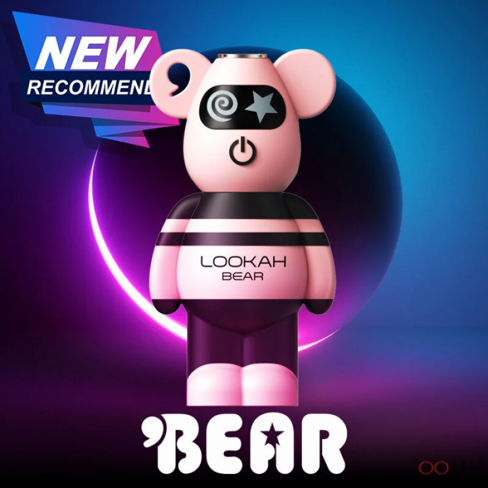 Lookah Bear 510 Vape Battery  - Pink 