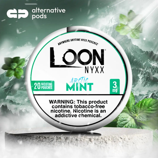 LOON NYXX Nicotine Pouches - Arctic Mint 