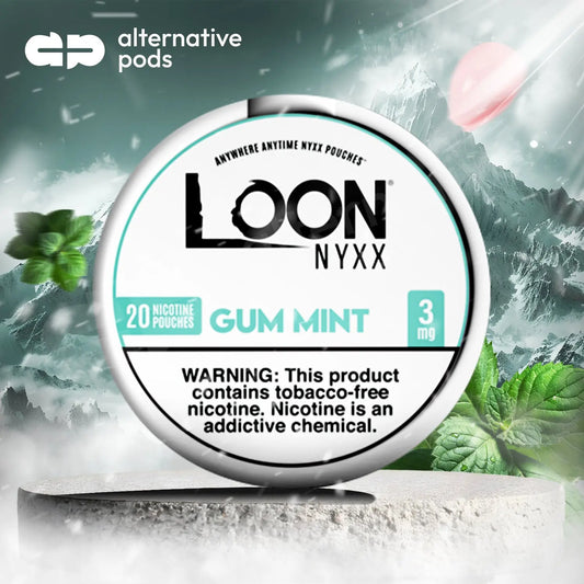LOON NYXX Nicotine Pouches - Gum Mint 